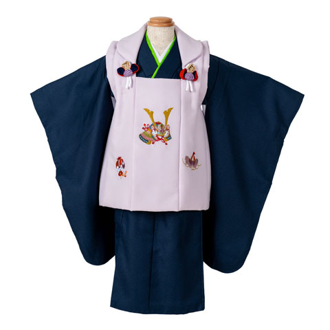 3歳男の子用の着物（羽織と袴）